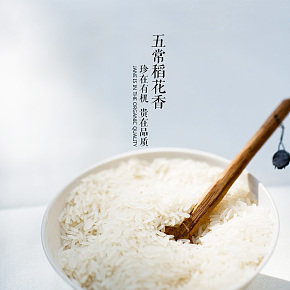食品 五常大米详情页健康营养