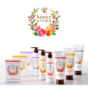 honey aroma山田養(yǎng)蜂場VI設計