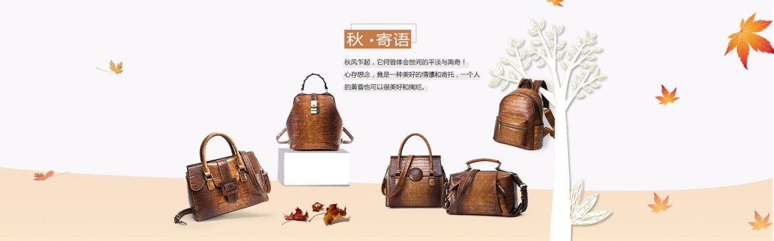 淘寶美工y81129秋冬女包海報作品