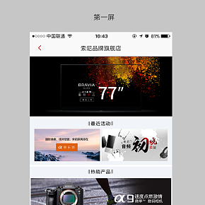 索尼招商首頁規(guī)范