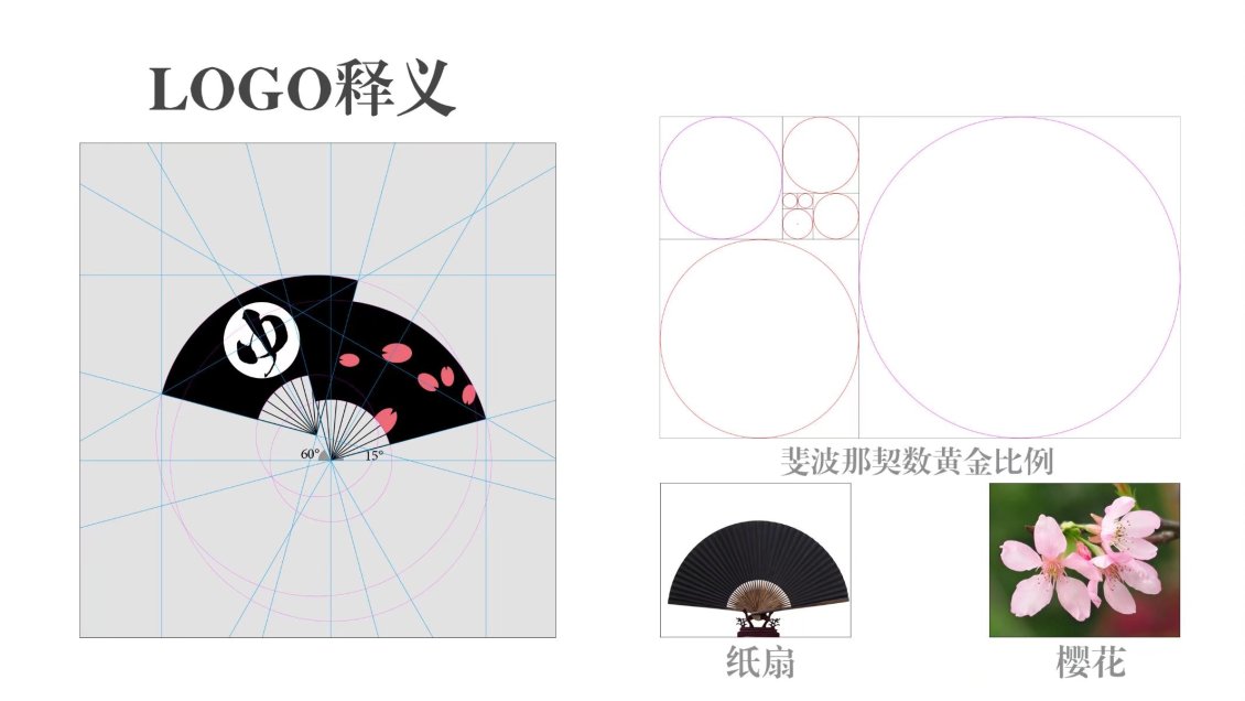 淘寶美工y93323日式扇子櫻花LOGO作品