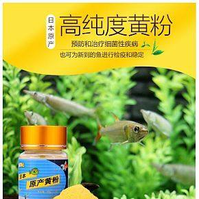 养鱼用的黄粉高纯度净化水质