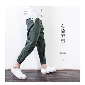 【詳情】簡約韓風彈力小腳褲服裝詳情，簡約，韓風