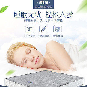 床墊詳情 舒適床墊 品質(zhì)家紡床墊溫馨