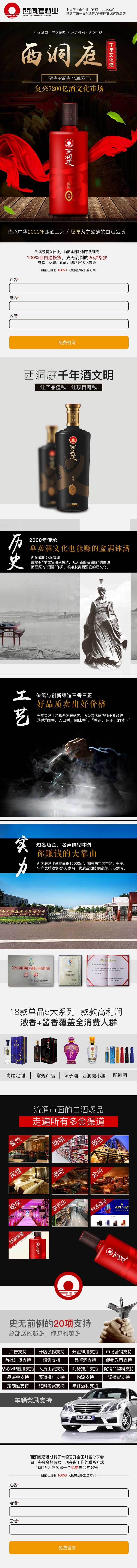 淘寶美工y104961酒水品牌招商推廣方案作品