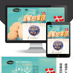 丹麦进口Jacobsens精彩哥本哈根丹麦黄油曲奇饼干礼盒454g 盒糕点