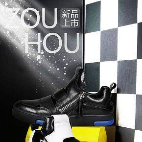 走火时尚简约男鞋牛皮