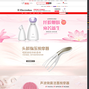 伊萊克斯個護旗艦店店鋪設(shè)計