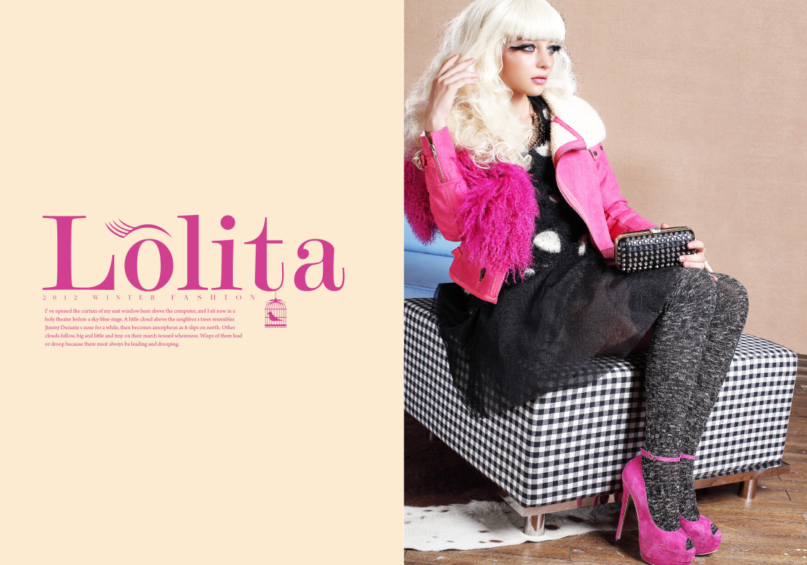 淘宝美工慢慢219服饰修图和画册设计作品