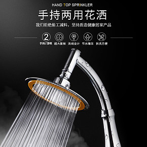 手持两用超强增压花洒喷头套装