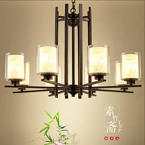 美式风格全铜地吊灯