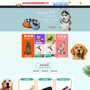 清爽簡(jiǎn)約寵物用品