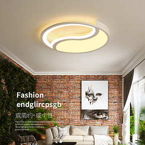 北欧创意简约铁艺吸顶灯