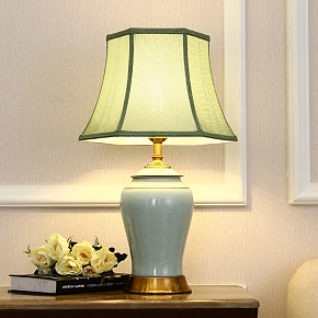 美式陶瓷台灯