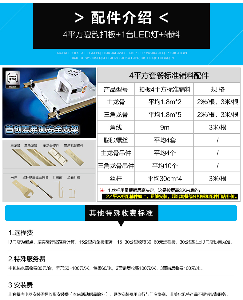 淘宝美工雨沫套餐详情页设计作品