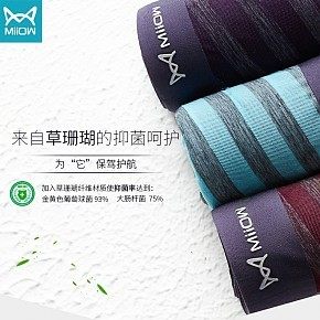 四季完美貓人男士?jī)?nèi)褲