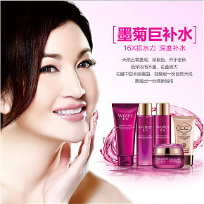 泊泉雅墨菊巨補水護膚化妝品套裝