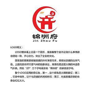 锦洲府火锅店logo