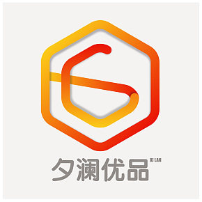 LOGO案例夕澜优品的设计