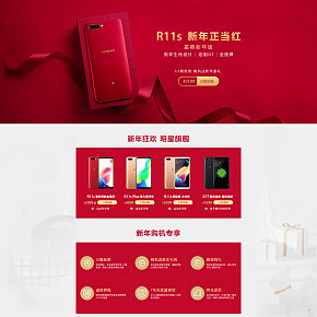 手机新款上市大气首页