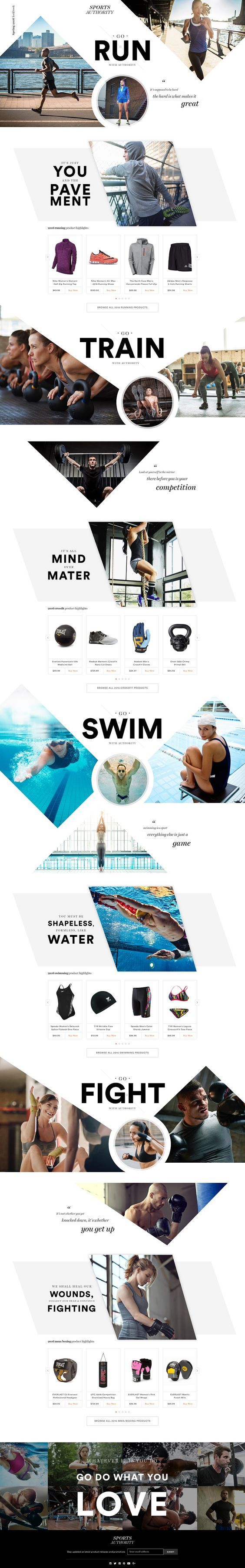 淘宝美工小庄子店铺首恶运动风格装修作品