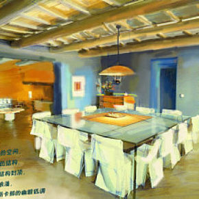 托斯卡納風室內效果圖