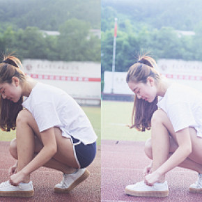 人物小清新调色