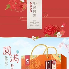 食品保健  坚果 礼盒 礼品 详情页