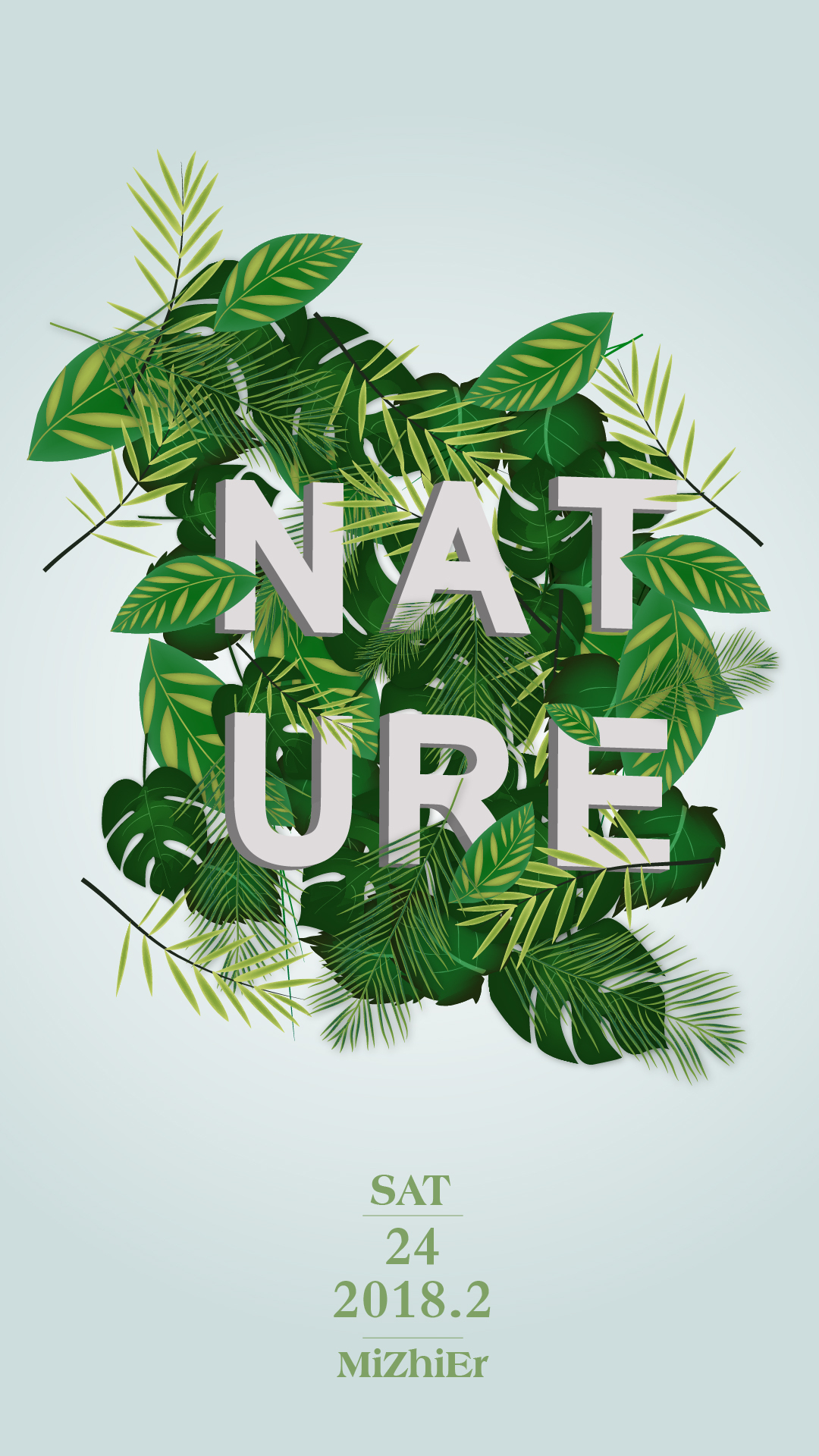 淘寶美工暹羅nature植物nature植物作品