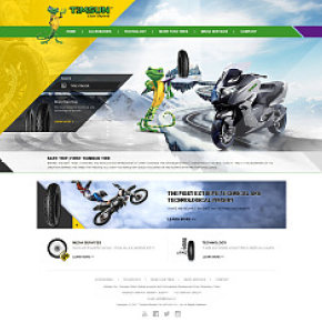 腾森轮胎英文版网站首页