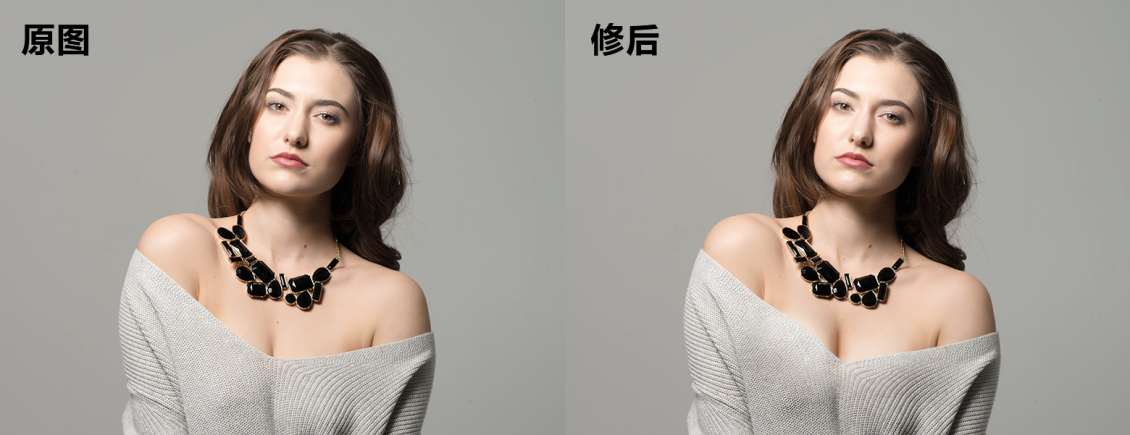 淘宝美工星子胸部文胸内衣产品修图作品