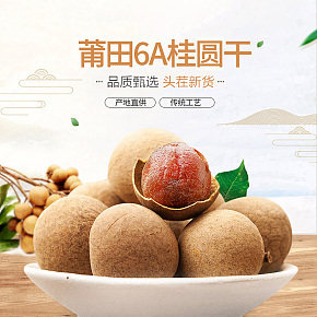 食品保健桂圓干干貨零食詳情頁(yè)
