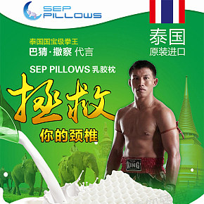 泰国原装进口乳胶枕