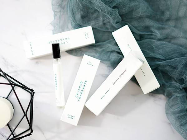 淘宝美工八宝日系香水产品摆拍作品