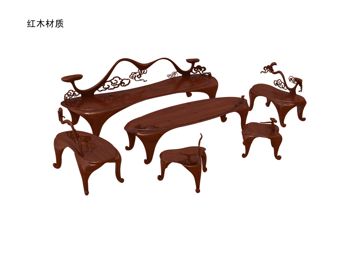 淘宝美工Aaronsong家具设计——如意作品