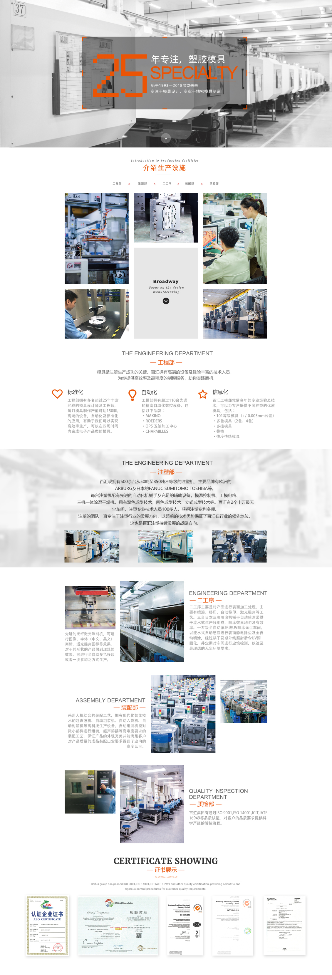 淘宝美工宇翔XiAnG工业网页设计作品