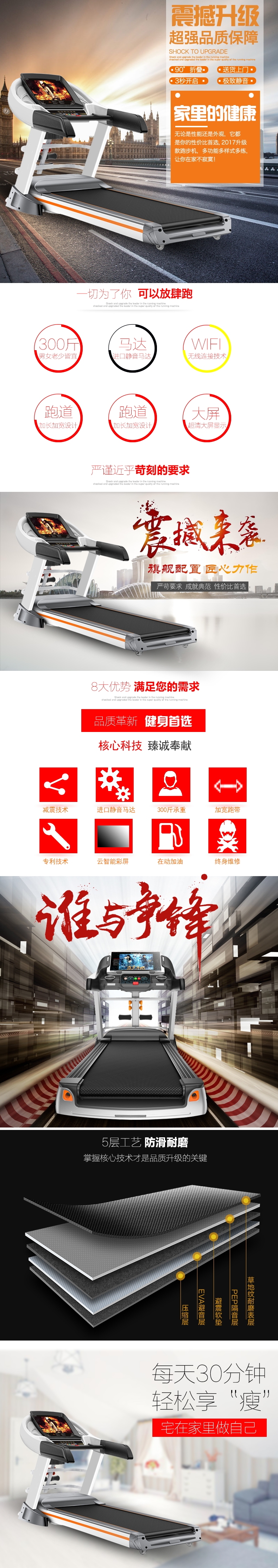 淘寶美工徐靜跑步機(jī)詳情頁面作品