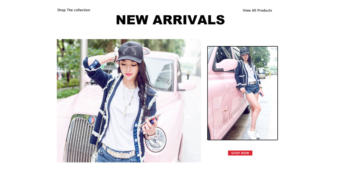 淘宝美工小猴子牛牛网红简约时尚开衫作品