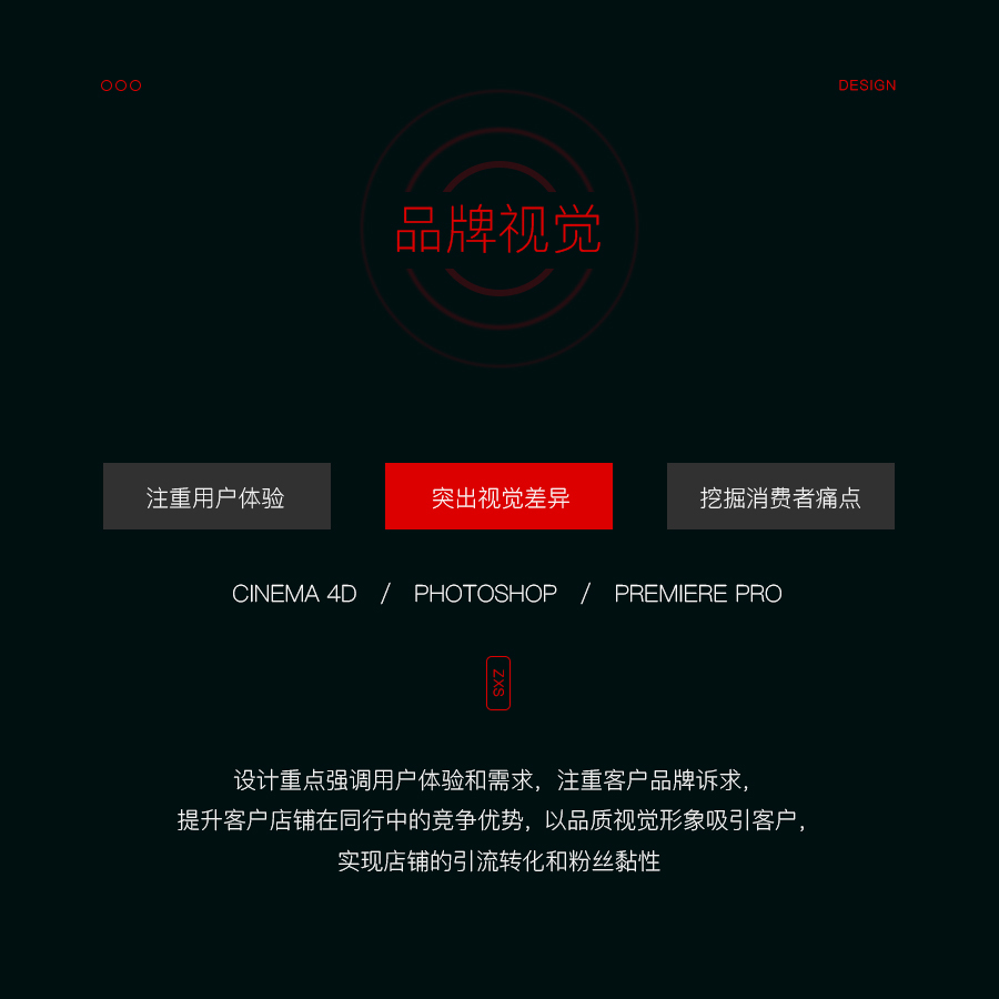 淘宝美工安吟设计介绍及风格作品