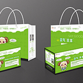 羊奶粉礼盒产品包装设计