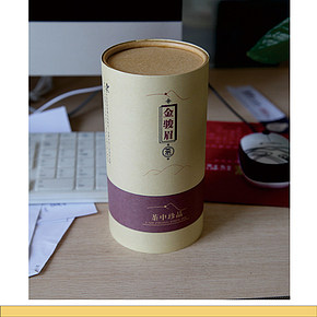 高端环保纸质热烙茶叶包装小罐