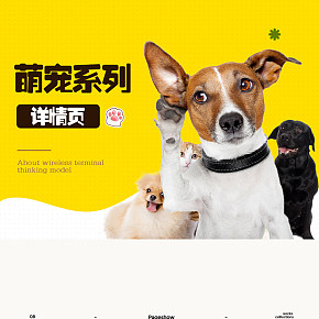 狗狗 宠物用品 猫狗 宠物周边 详情页设计