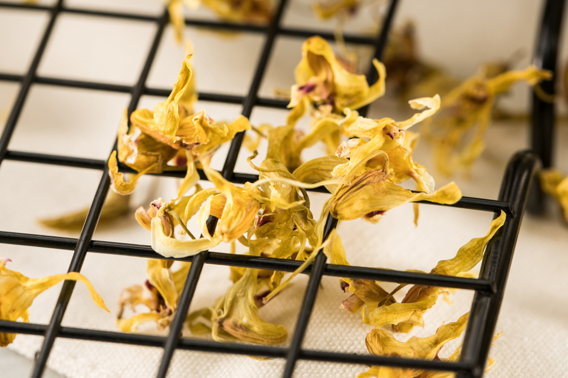 淘宝美工阿宝食品拍摄铁皮石斛花茶叶作品