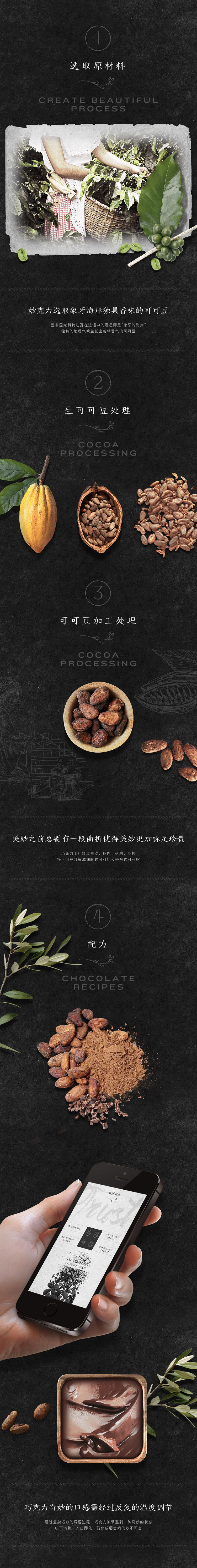淘寶美工旦旦create巧克力詳情頁作品