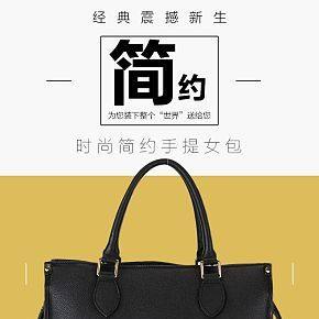 时尚简约女手提包