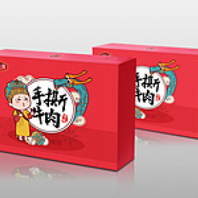 三星古鎮(zhèn)手撕牛肉干包裝