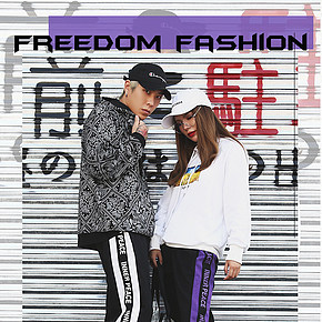 潮牌服饰情侣运动裤