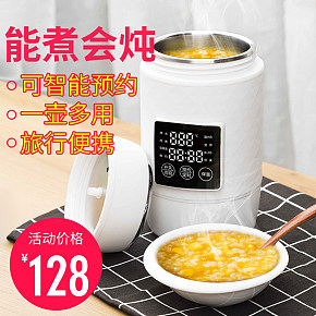 旅行电热水壶迷你烧水壶小型容量宿舍家用保温电水壶