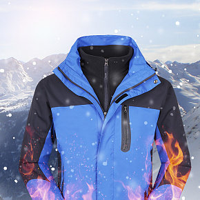 尚潮流文艺冬季简约大气定制冲锋衣服装详情