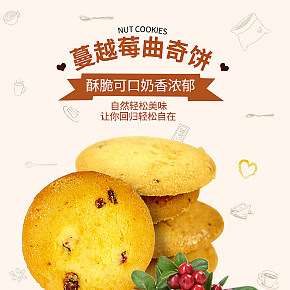 蔓越莓曲奇饼干详情